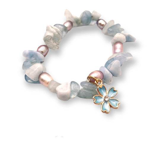 Felicity Aquamarine Bracelet