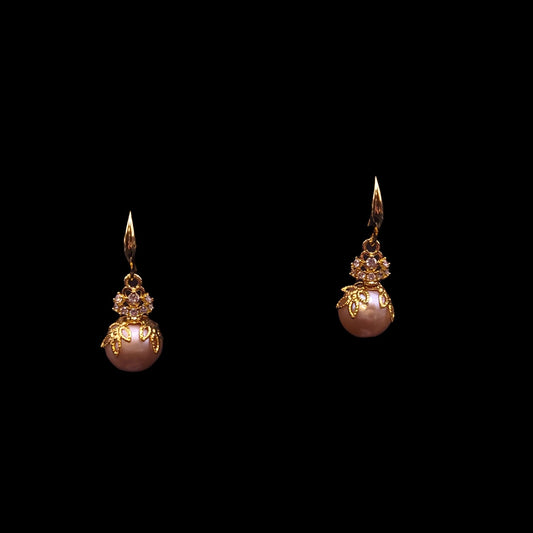 Tiara Gold Earrings